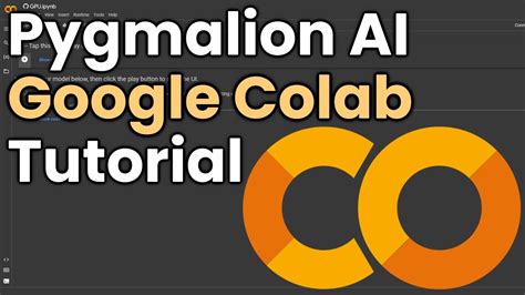Pygmalion AI - Google Colab Tutorial Outdated TheMinipasila 685 subscribers Subscribe 397 Share Save 20K views 2 months ago Warning you cannot. . Pygmalion ai google colab